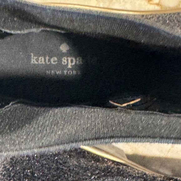 Kate Spade New York Black Sedgewick Glitter Rain Ankle Booties Womens Size 10/11 - Picture 11 of 12